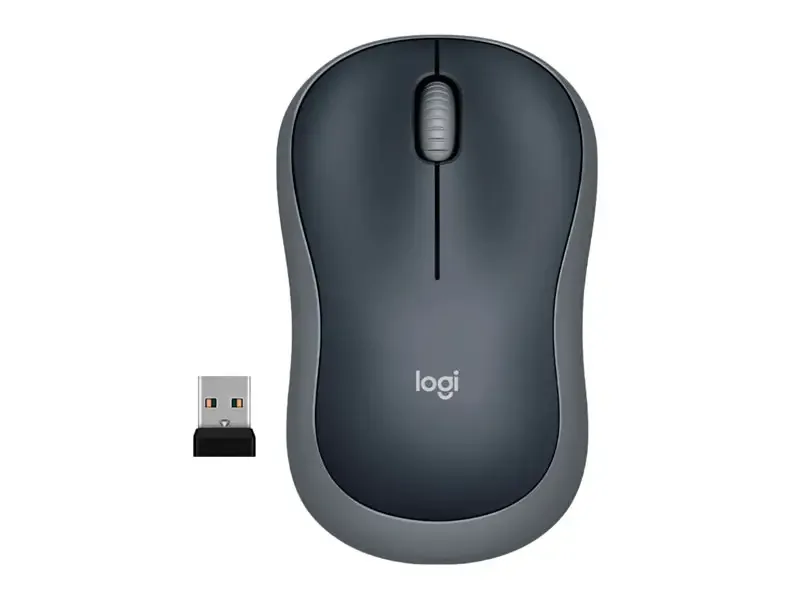 Mouse Logitech M185 Nano Wireless Gray Black