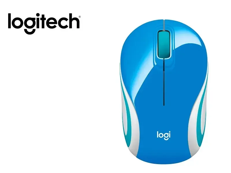 Mouse Logitech M187 Nano Mini Wireless Blue
