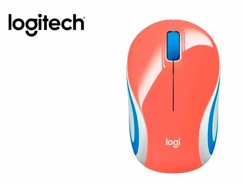 Mouse Logitech M187 Nano Mini Wireless Coral