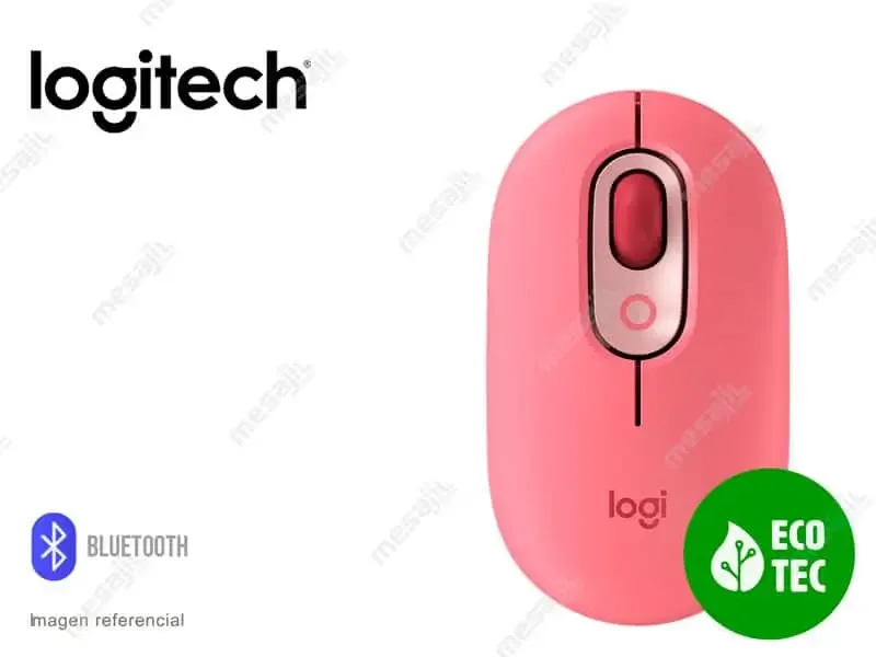 Mouse Logitech POP Bluetooth Heartbreaker Rose