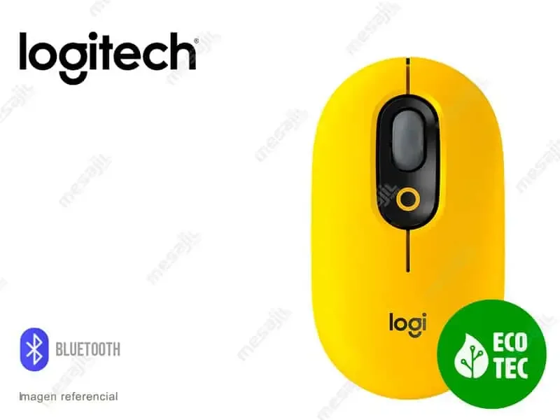 Mouse Logitech POP BT Blast Yellow