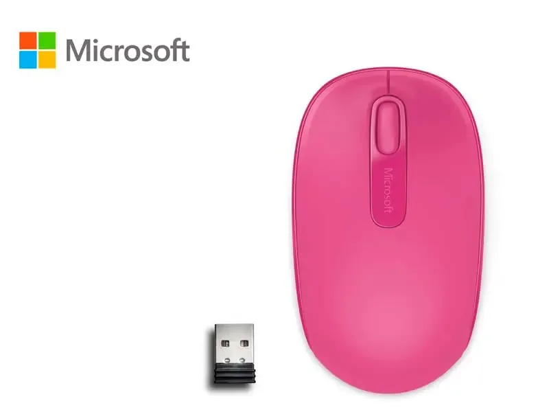 Mouse Microsoft Mobile 1850 Wireless Magenta