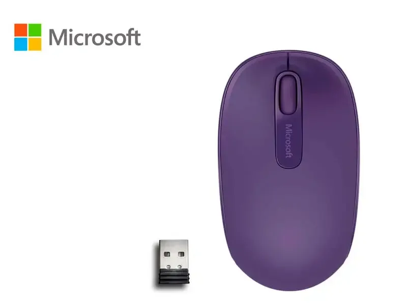 Mouse Microsoft Mobile 1850 Wireless Purple