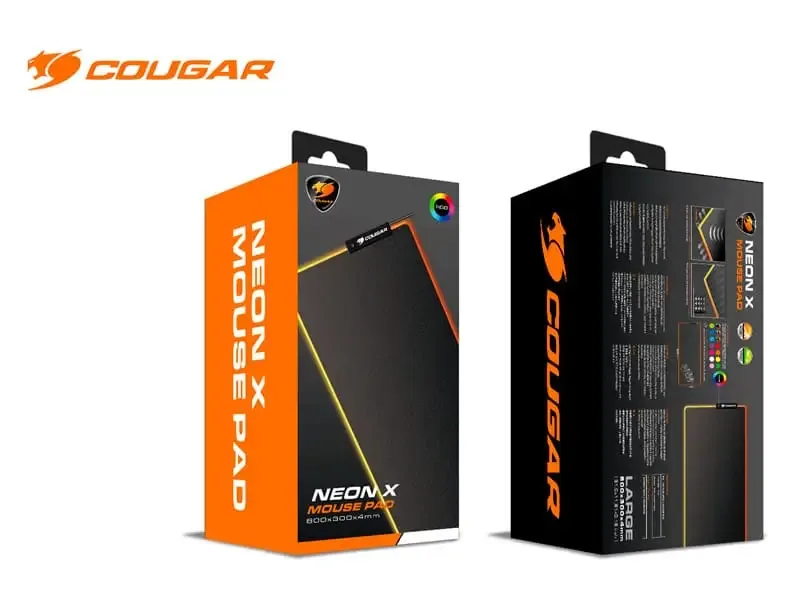 Mouse Pad Gaming Cougar Neon X RGB