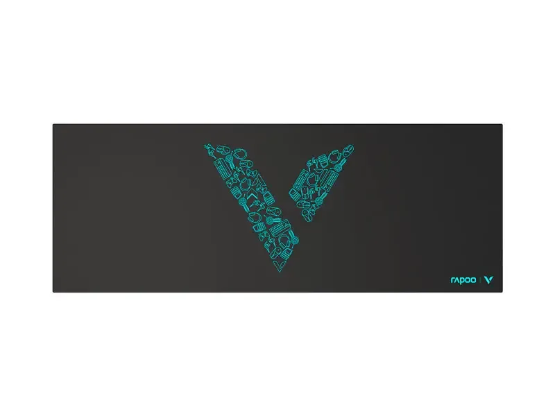 Mouse Pad Gaming RAPOO V1L 300 x 800 mm Black