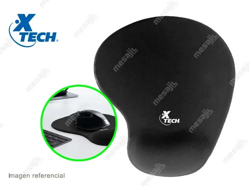 Mouse Pad Xtech Gel Black