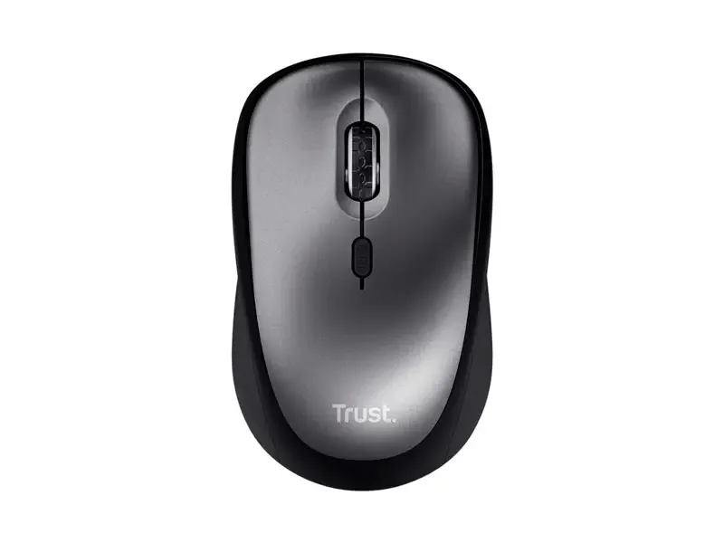 Mouse Trust YVI Silencioso Wireless Black