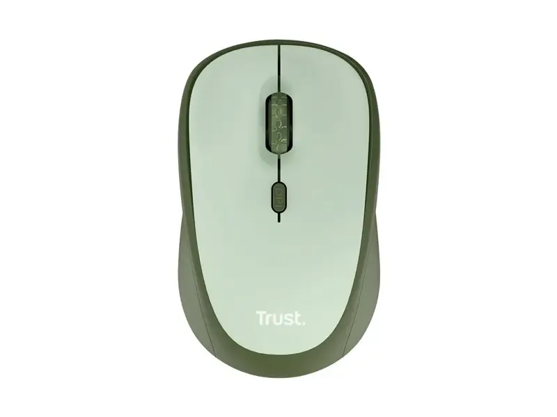 Mouse Trust YVI Silencioso Wireless Green