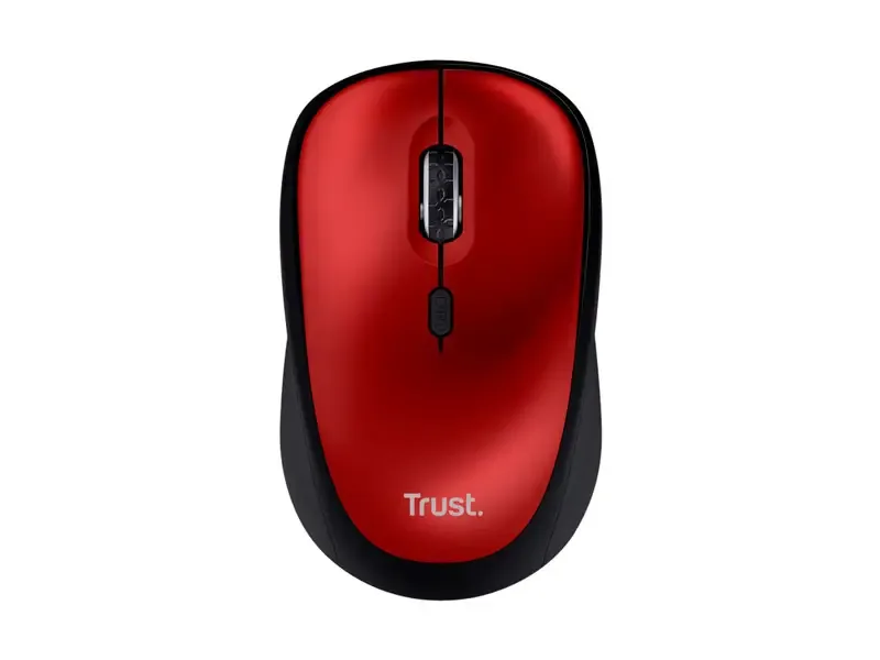 Mouse Trust YVI Silencioso Wireless Red (TR-24552)