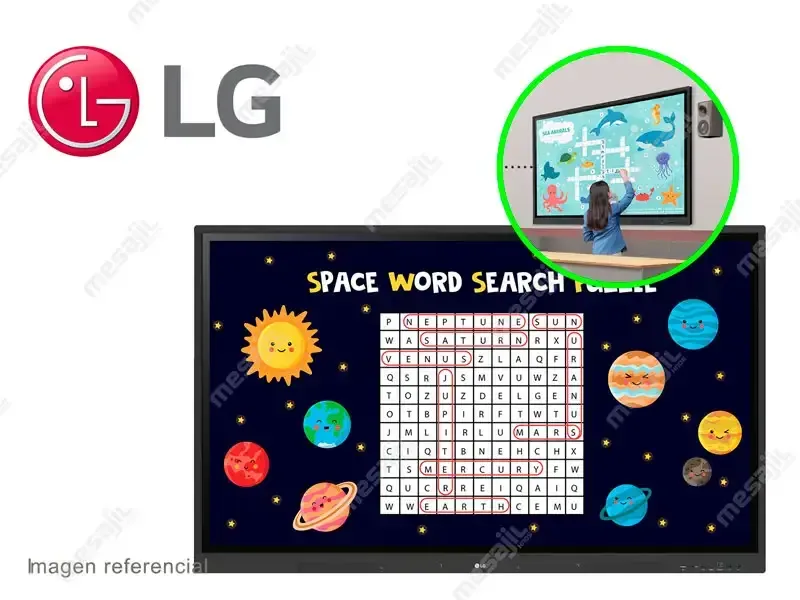 Pantalla LG Digital Signage 86TR3DK-BG 86" UHD LED Táctil USB - HDMI - Bluetooth