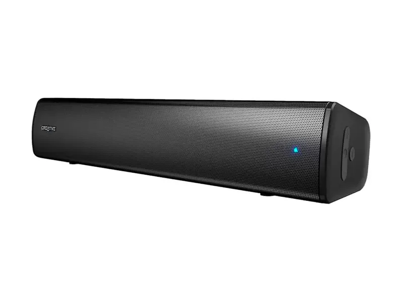 Parlante Creative Sound Bar Stage AIR V2 10w/20w BT 3.5mm 6H Bateria Black