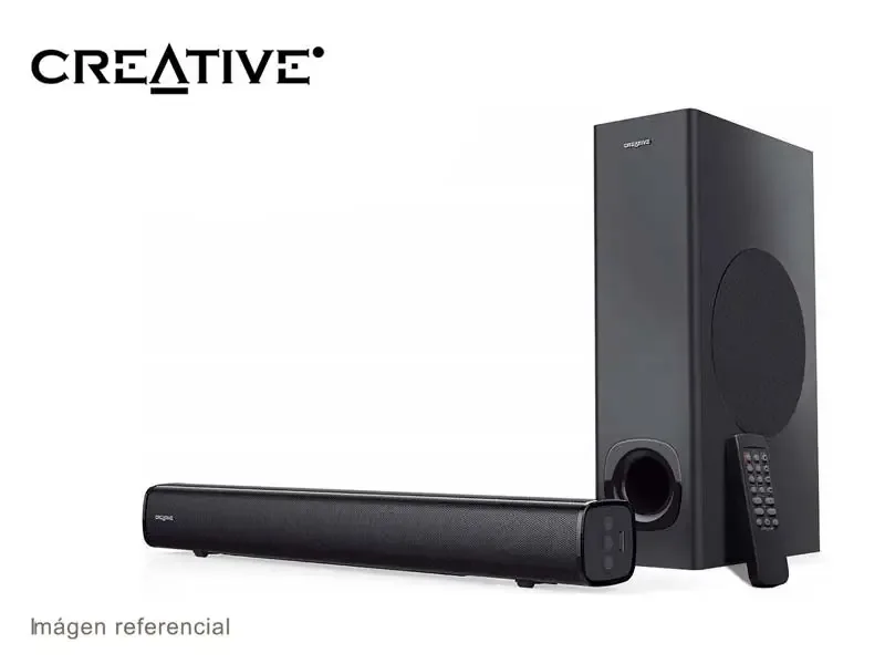 Parlante Creative Stage High Sound Bar 160W USB Black