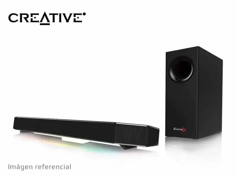 Parlante Gaming Creative Sound BlasterX Katana 7.1 RGB