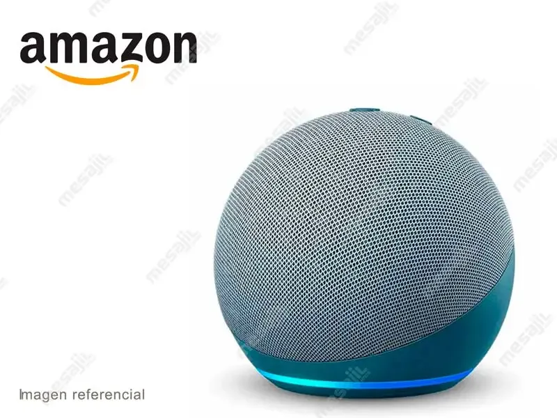 Parlante inteligente Alexa Amazon Echo Dot 4ta generación Blue