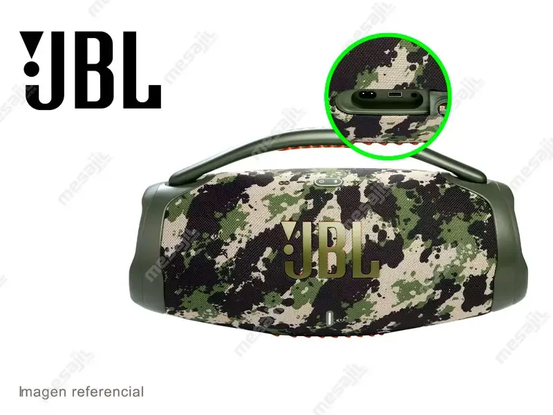 Parlante JBL Boombox 3 Bluetooth Camuflado