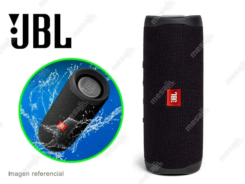 Parlante JBL Flip 5 Bluetooth Black Matte