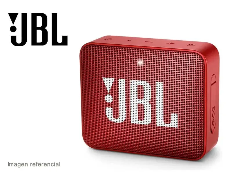 Parlante JBL Go 2 Bluetooth Ruby Red