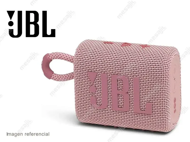 Parlante JBL Go 3 Bluetooth Pink