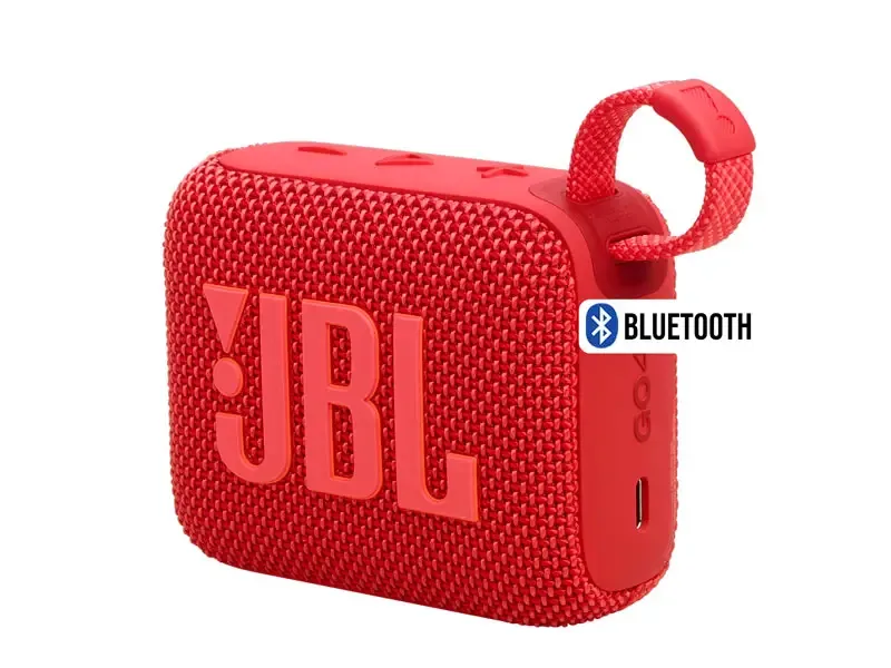 Parlante JBL Go 4 Bluetooth Red