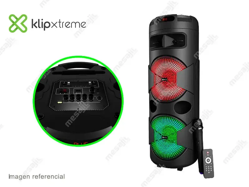 Parlante Klip Xtreme MagBlaster Pro 12 P BT, microfono, 3000watts RMS (KLS-890)