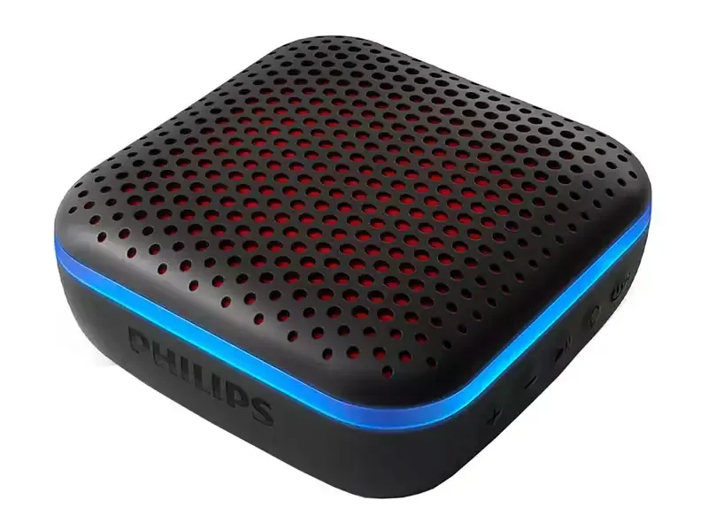 Parlante Philips Bluetooth 10H 3watts MIC IPX7 USB-C Black