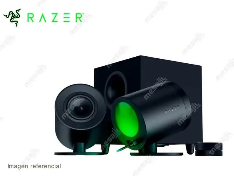 Parlante Razer NOMMO V2 PRO 2.1 99DB Multiplataforma Bluetooth USB THX Chroma