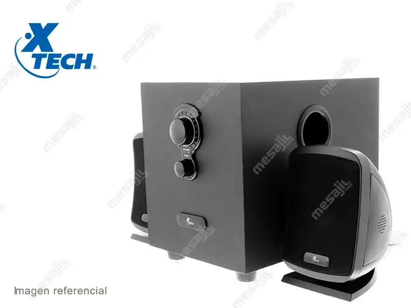Parlante Xtech 2.1 10watts 3.5 mm