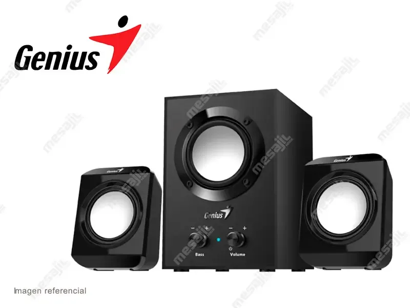 Parlantes Genius SW-2.1 300 10W 3.5mm Black