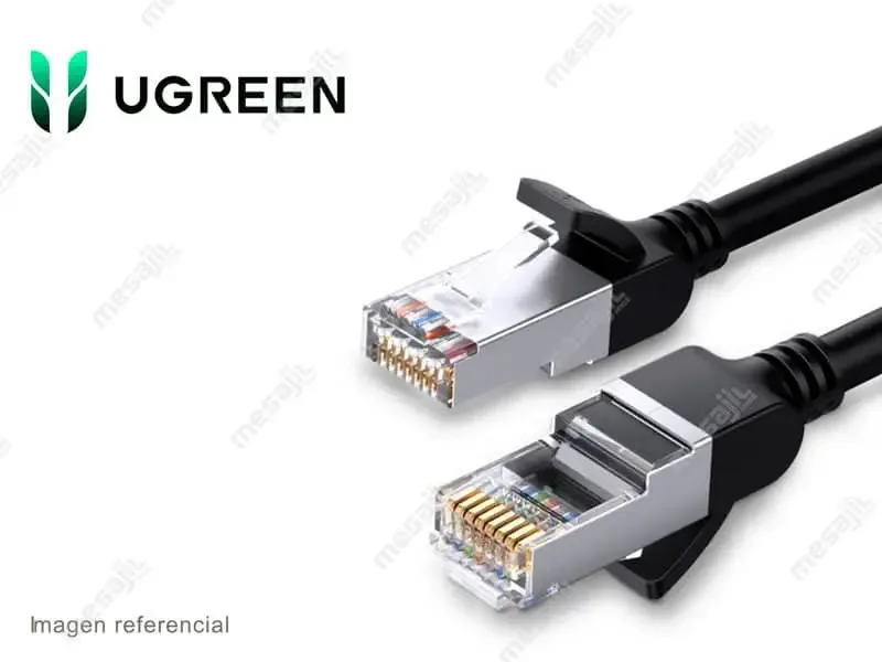PATCH CORD UGREEN CAT.6 10MT (NW101-50196) NEGRO