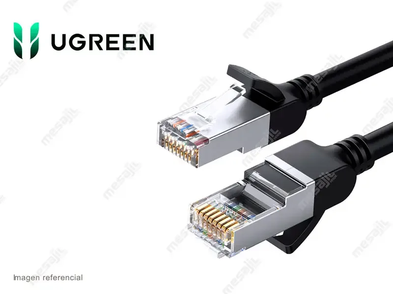PATCH CORD UGREEN CAT.6 3MT (NW101-50193) NEGRO