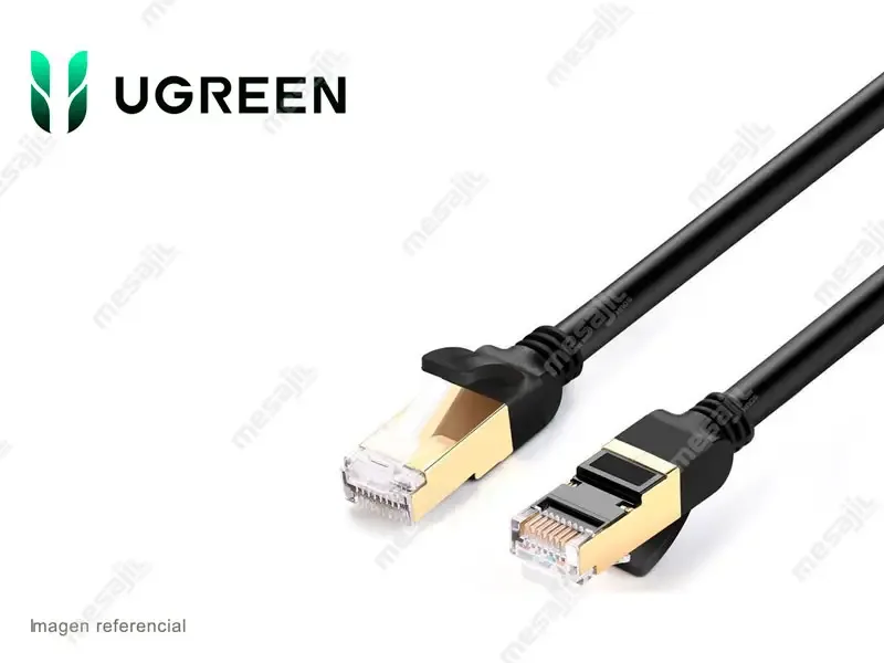 PATCH CORD UGREEN CAT.7 10MT (NW107-11273) NEGRO
