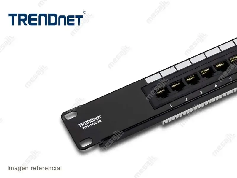Patch Panel TRENDnet 16-Port Cat5/5e Unshielded