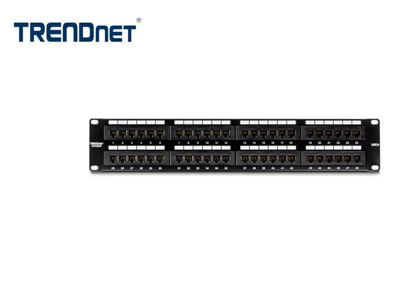 Patch Panel TRENDnet 48-Port Cat6 Unshielded