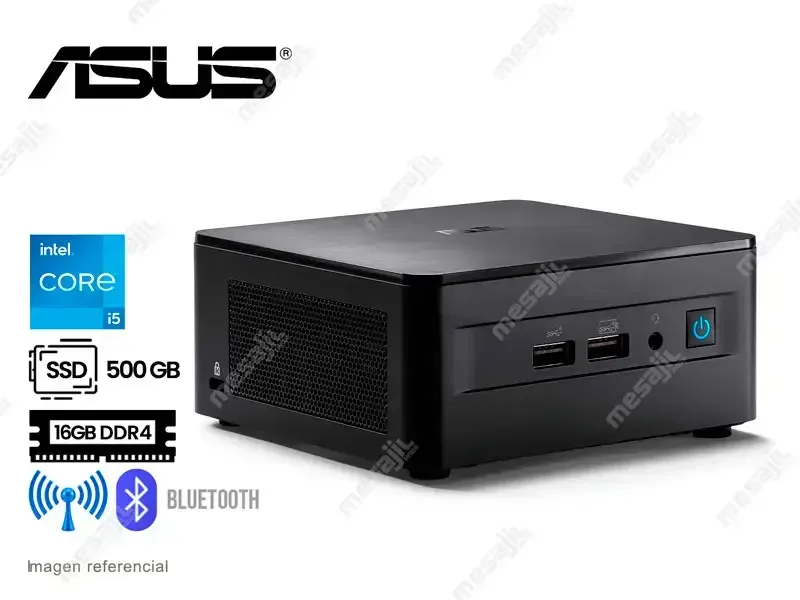 PC Barebone ASUS NUC PRO INTEL Core i7-1260P 3.4Ghz 16GB/SSD500GB/Thurderbolt