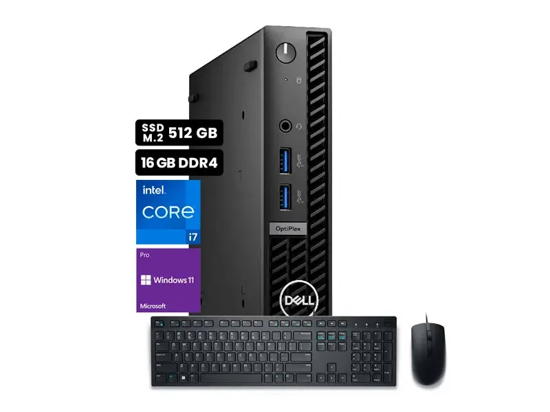 PC Desktop DELL OptiPlex 7010 Mini PC Intel Core i7-13700T 16GB/SSD 512GB/ W11pro