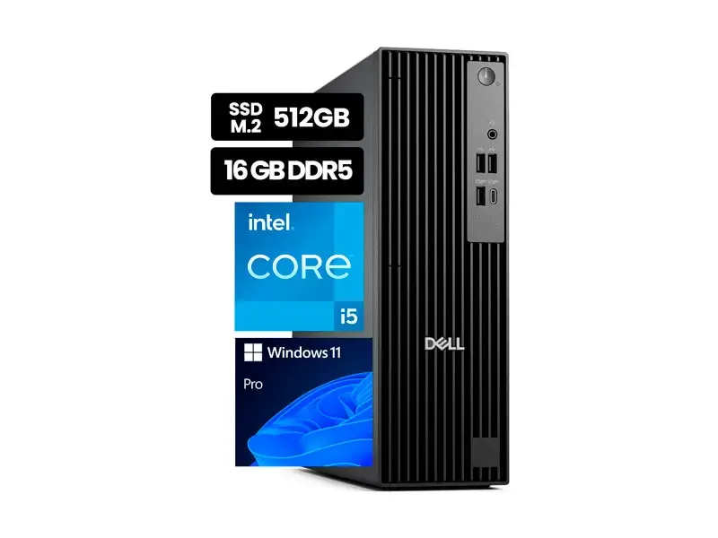 PC Desktop DELL Pro QCS1250 Intel Core i5-14500 16GB SSD512GB  Wind11Pro