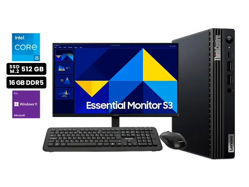 PC Desktop DMH Intel i5-14400T 16GB SSD512GB 27" W11Pro