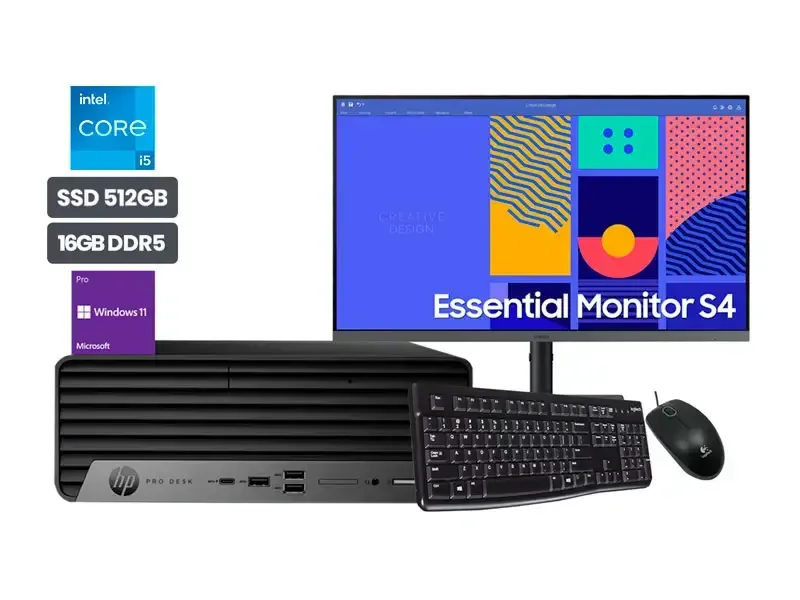 PC Desktop DMH Intel i5-14500 16GB SSD512GB 27" W11Pro
