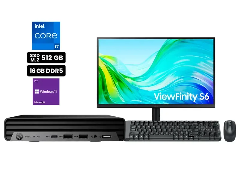 PC Desktop DMH Intel i7-14700T 16GB SSD512GB 27" W11Pro