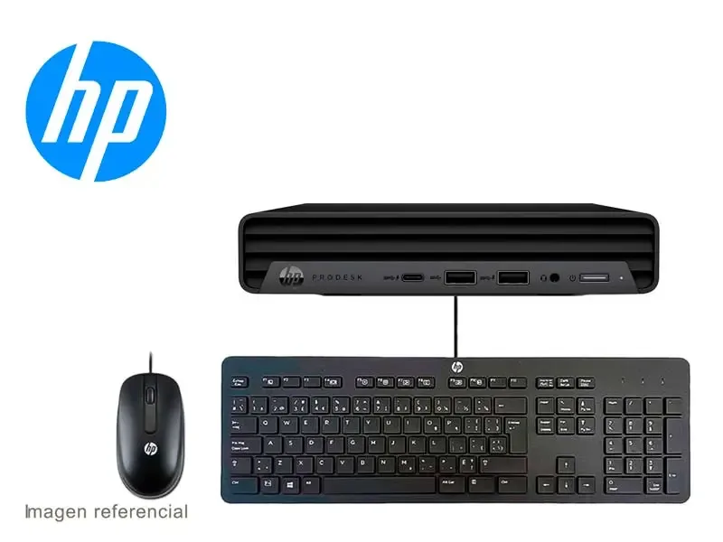 Pc Desktop HP Mini ProDesk 400 G6 Intel Core i5-10500T 8GB/SSD 512GB/V2GB  (476S8LT#ABM) W10PRO
