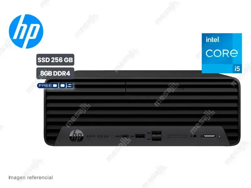 PC Desktop HP Pro Mini 400 G9 Intel i5-12500T 8GB/SSD M.2 256GB FreeDos
