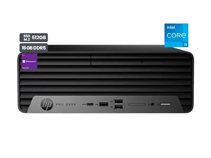 PC Desktop HP ProDesk 400 G9 SFF Intel i5-14500 16GB SSD512GB W11Pro