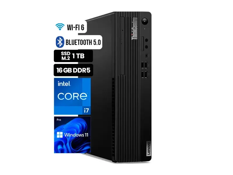 PC Desktop Lenovo ThinkCentre M70s Gen 5 Intel Core i7-14700 16GB DDR5 SSD1TB Wind11 Pro