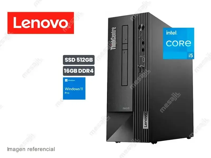 PC Desktop Lenovo Thinkcentre neo 50S Gen 4 Core i5-13400 16GB/SSD 512GB/W11Pro