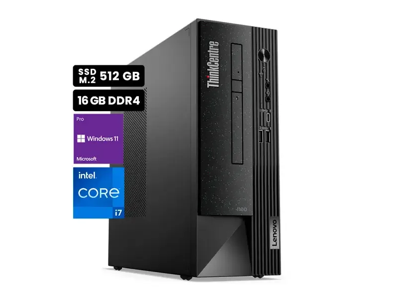 PC Desktop Lenovo Thinkcentre neo 50S Gen 4 Core i7-13700 16GB/SSD 512GB/W11Pro
