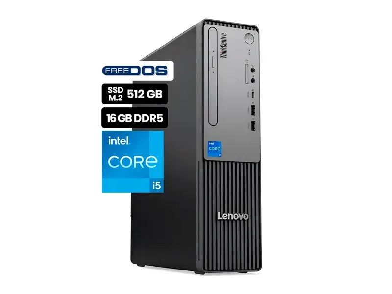 PC Desktop Lenovo Thinkcentre neo 50S Gen 5 Core i5-14400 16GB/SSD 512GB/No incluye windows