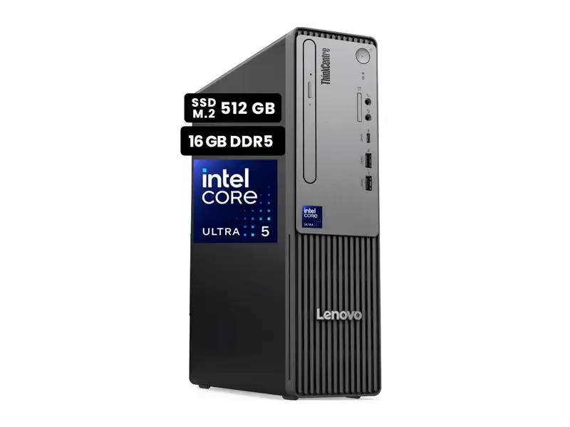PC Desktop Lenovo Thinkcentre neo 50S Gen 6 Intel Core Ultra 5 225H  16GB DDR5 SSD512GB W11 Pro