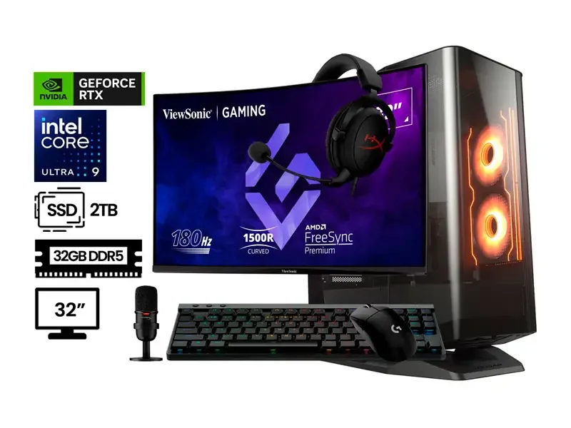 PC GAMER DMH INTEL ULTRA 9 285K 32GB SSD2TB RTX 8GB 32"