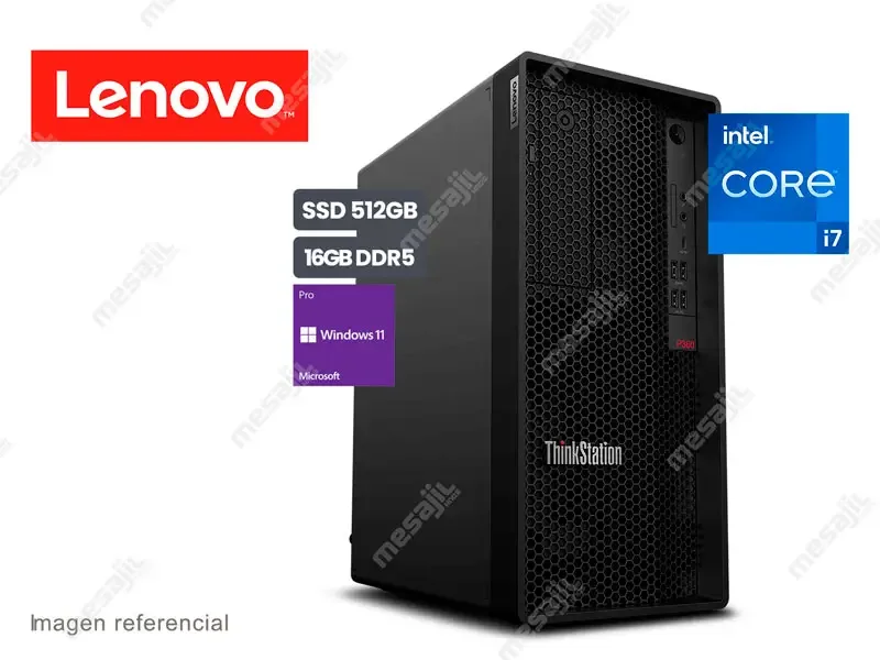 PC Lenovo Workstation ThinkStation P360 30FN002ULM Intel Core i7-12700 16GB DDR5/SSD512GB/W11P