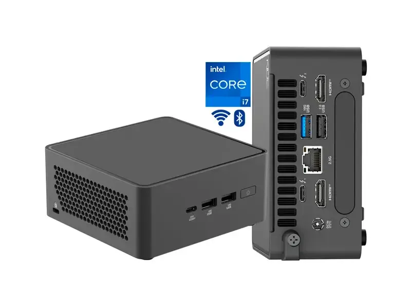 PC mini ASUS NUC 15 PRO Core i7-240H DD5 Bluetooth 2xThunderbolt Red